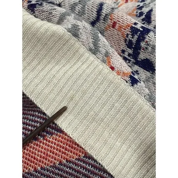 Skies Are Blue Women's Cardigan Sweater Medium Geometric Aztec Western Cowgirl - Picture 9 of 9